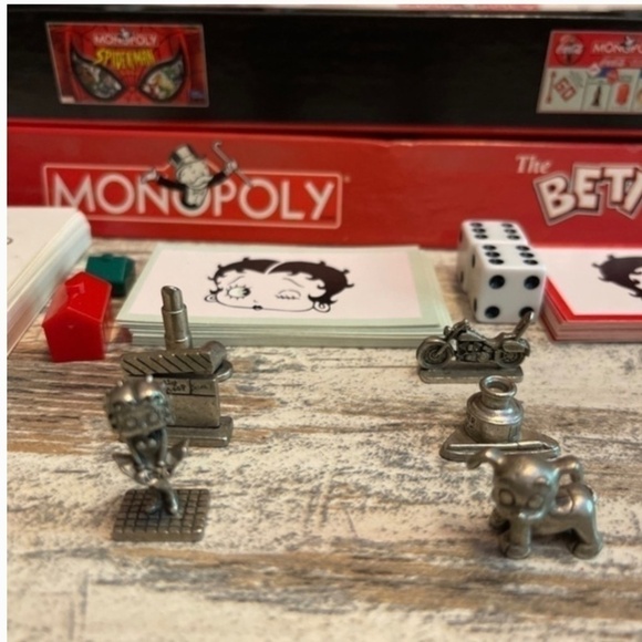 Betty Boop Monopoly Board Game Collector's Edition 1991 - Picture 2 of 4